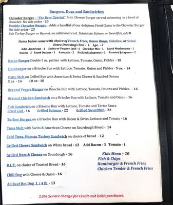 Menu photo 1 The Chowder Barge Wilmington, CA Menu photo 1 The Chowder Barge Wilmington, CA
