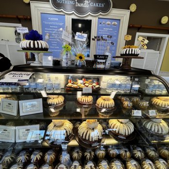 Nothing Bundt Cakes - a display of bundt cakes - Bakeries Near Me - Costa Mesa, California