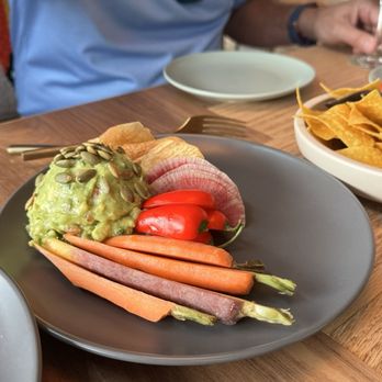 Jajaja Mexicana - Guacamole with crudite - Mexican Near Me - Miami, Florida Jajaja Mexicana - Guacamole with crudite - Mexican Near Me - Miami, Florida