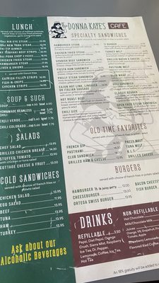 Menu photo 6 Donna Kaye's Cafe Bakersfield, CA