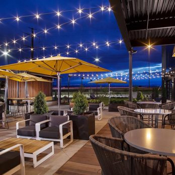 Topgolf - Outdoor Patio - Topgolf Thornton - New American Near Me - Thornton, Colorado