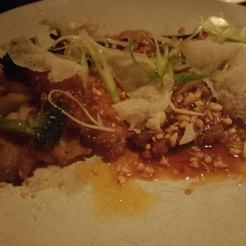 Grey Ghost - Kung Pao skate wing with fried rice paper - American Near Me - Detroit, Michigan
