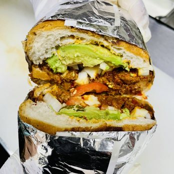 Taco Loco - Torta chorizo with cheese and avocado tomato jalapeños awesome - Mexican Near Me - Marietta, Georgia Taco Loco - Torta chorizo with cheese and avocado tomato jalapeños awesome - Mexican Near Me - Marietta, Georgia