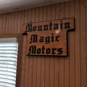 Mountain Magic Motors - Mountain magic motors sign in the office - Car Dealers Near Me - Crestline, California Mountain Magic Motors - Mountain magic motors sign in the office - Car Dealers Near Me - Crestline, California