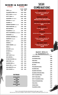 Menu photo 2 Aka Sushi Downtown Corpus Christi, TX