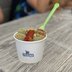Frozen Boba - Green tea Thai ice cream