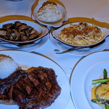 Hy's Steak House - The spread - Steakhouses Near Me - Honolulu, Hawaii