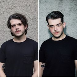 Drew Nance - Haircut before/after