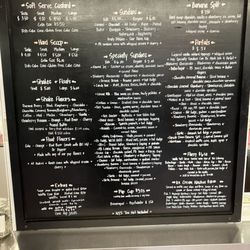 All the sundaes and stuff