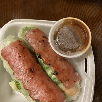 Pho & Roll Express - S4. Pork sausage spring roll with spicy peanut sauce - Vietnamese Near Me - Oklahoma City, Oklahoma Pho & Roll Express - S4. Pork sausage spring roll with spicy peanut sauce - Vietnamese Near Me - Oklahoma City, Oklahoma