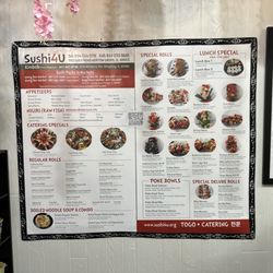 Sushi 4 U - Menu