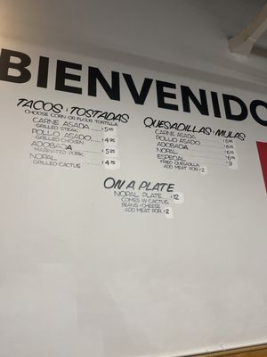 Menu photo 1 Los Tacos No. 1 New York, NY