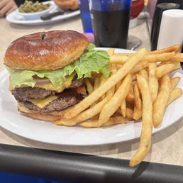 Double BBQ BURGER. Double BBQ BURGER.