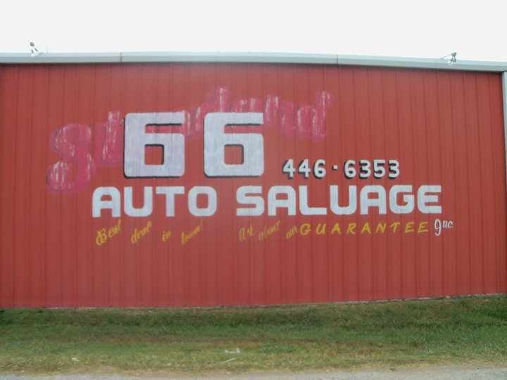 66 AUTO SALVAGE Updated October 2024 6100 S Highway 66, Tulsa