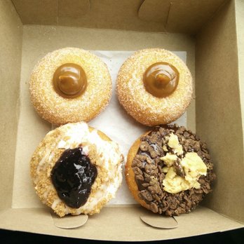 Purple Glaze Donuts - La dona, hard metal and cookie dough something...loo - Donuts Near Me - Asbury Park, New Jersey