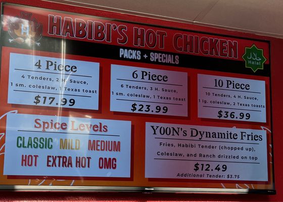 Menu photo 6 Habibi's Hot Chicken Fontana, CA Menu photo 6 Habibi's Hot Chicken Fontana, CA