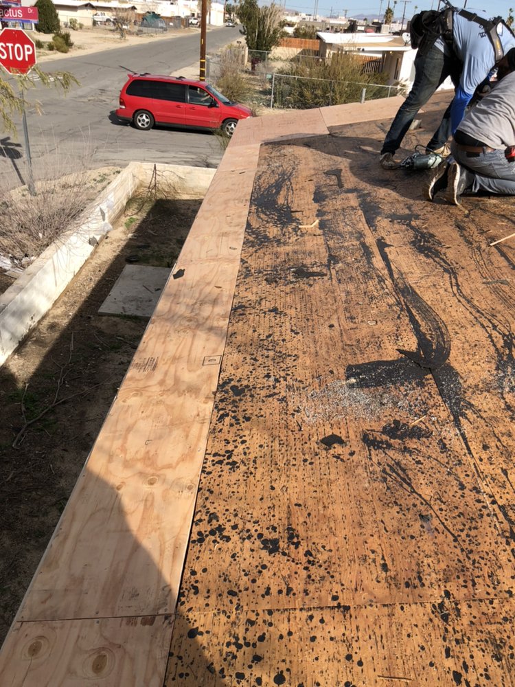 Slide of AMG Roofing