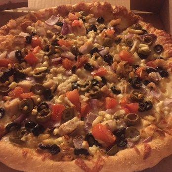 Blackjack Pizza - Mediterranean Chicken Pizza (medium) - Pizza Near Me - Tucson, Arizona Blackjack Pizza - Mediterranean Chicken Pizza (medium) - Pizza Near Me - Tucson, Arizona