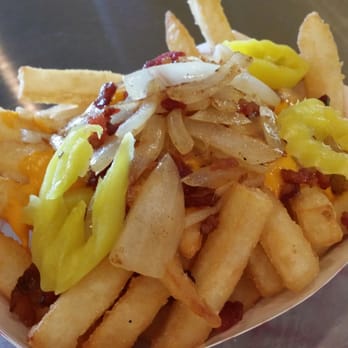 A Matter of Steak - Medium Loaded Fries - Cheesesteaks Near Me - Dublin, Ohio A Matter of Steak - Medium Loaded Fries - Cheesesteaks Near Me - Dublin, Ohio