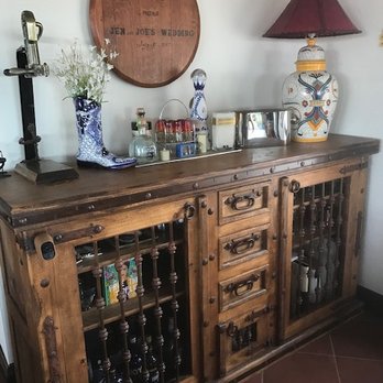 Luna Rustica - Custom hutch. Lamp and lamp shade purchased from in stock inventory. - Furniture Stores Near Me - San Luis Obispo, California Luna Rustica - Custom hutch. Lamp and lamp shade purchased from in stock inventory. - Furniture Stores Near Me - San Luis Obispo, California