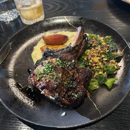 The pork chop. Absolutely outstanding. The pork chop. Absolutely outstanding.