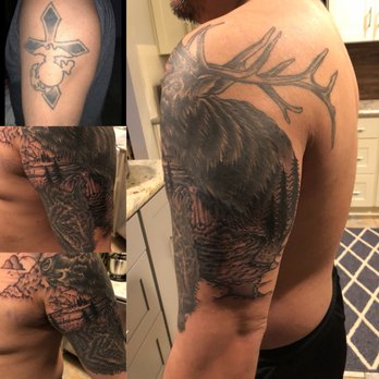 Sunken Ship Tattoo - Piercing Near Me - Everett, Washington