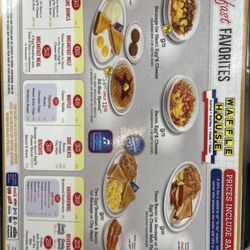 Waffle House - Menu