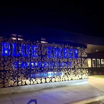 Blue Ember Smokehouse - Outside - Barbeque Near Me - Little Rock, Arkansas