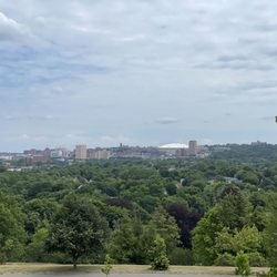 Onondaga Park - View of the dome and downtown Syracuse