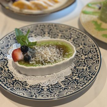 Southeast Impression - Pandan crème brûlée - Thai Near Me - Fairfax, Virginia Southeast Impression - Pandan crème brûlée - Thai Near Me - Fairfax, Virginia