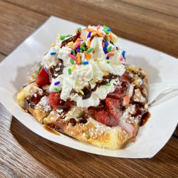 Grandma's Ice Cream and Waffles
