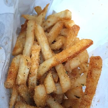Teasociety - Garlic seasoning dumped on top of Cajun seasoning = super salty fries - Coffee & Tea Near Me - San Jose, California Teasociety - Garlic seasoning dumped on top of Cajun seasoning = super salty fries - Coffee & Tea Near Me - San Jose, California