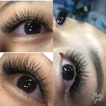Allure Faces - Volume set eyelash extensions. - Eyebrow Services Near Me - Sunnyvale, California