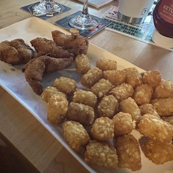 San Diego Brewing - Chicken tenders and tater tots - Breweries Near Me - San Diego, California