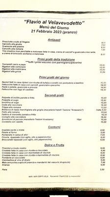 Flavio al Velavevodetto by null