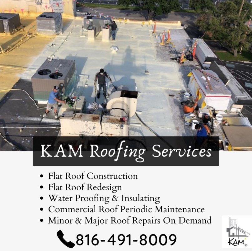 Slide of KAM Roofing & Remodeling