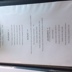 O'Bistrot d'à Côté - Carte du jour, peu de choix ce qui signifie que du frais!  J'adore!