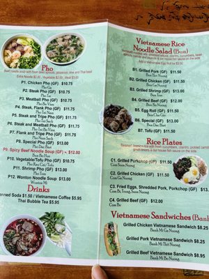 Menu photo 2 Simplee Pho Apple Valley, MN