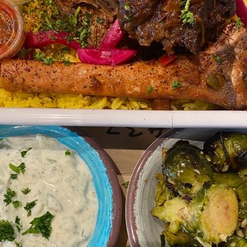 Mazra - Lamb Shank Plate--brilliant - Middle Eastern Near Me - San Bruno, California Mazra - Lamb Shank Plate--brilliant - Middle Eastern Near Me - San Bruno, California