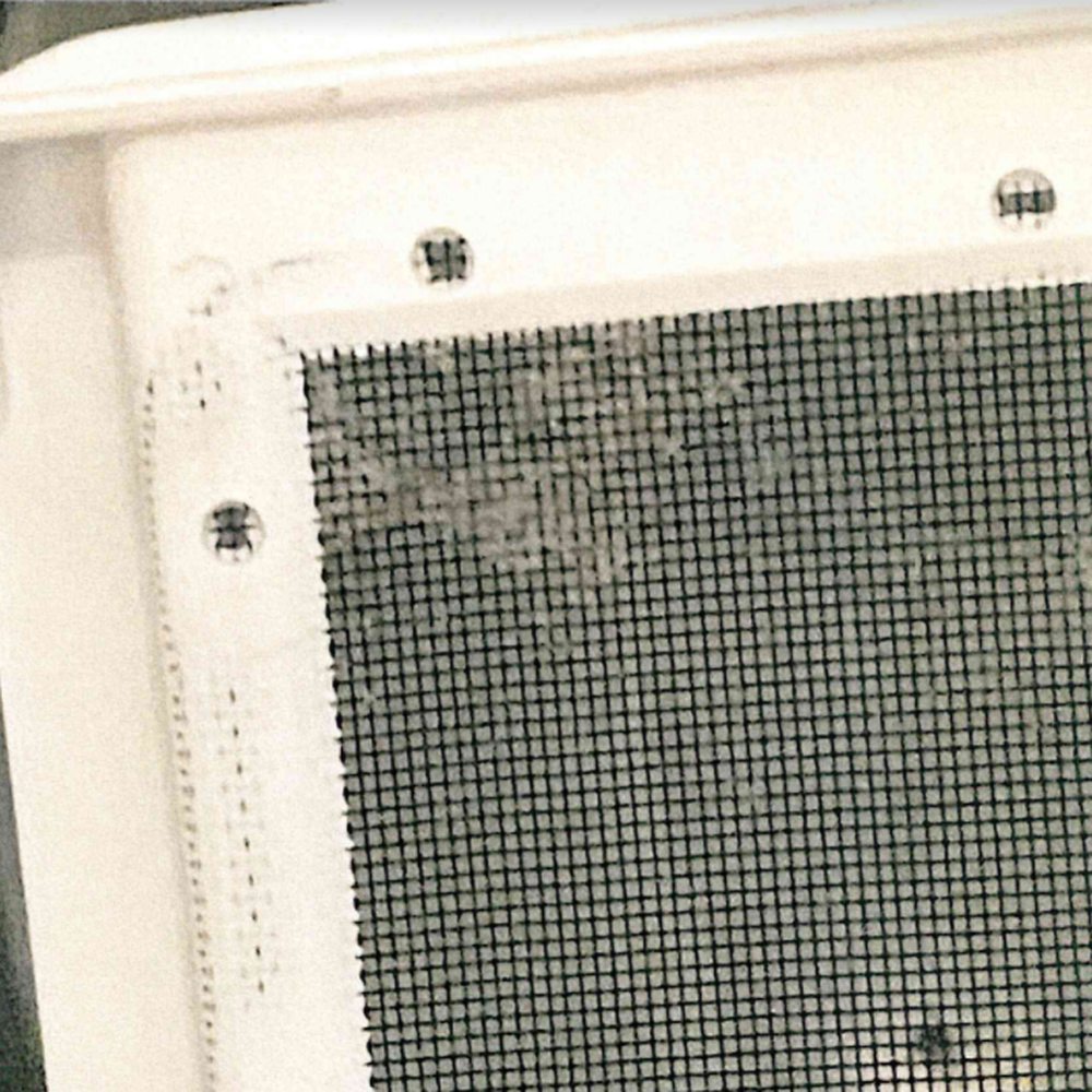 Drying machine filter zoomed in 10x to show 10 specks of dust as part of the alleged justification for security deposit deductions. Drying machine filter zoomed in 10x to show 10 specks of dust as part of the alleged justification for security deposit deductions.