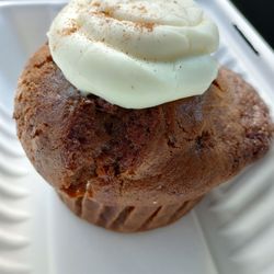Perkins American Food Co. - Mammoth Pumpkin muffin $3.49 (limited time, seasonal item).