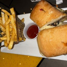 Drunken chicken sandwich