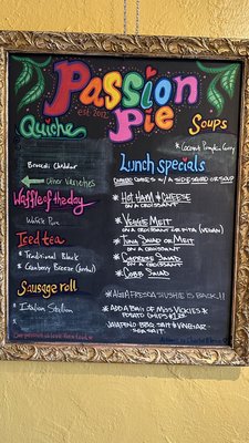 Menu photo 2 Passion Pie Cafe Truth or Consequences, NM