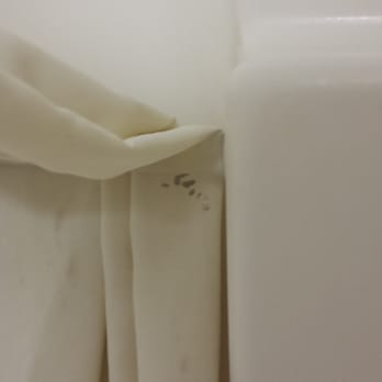 Super 8 by Wyndham Sisseton - Stains on shower curtain - Hotels Near Me - Sisseton, South Dakota