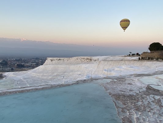 Travertines of Pamukkale by null