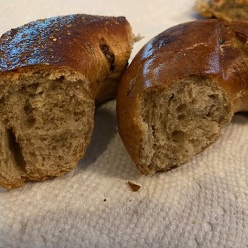 Lefty's Bagels - Two bagels with no raisins that I could tell - Bagels Near Me - Chesterfield, Missouri Lefty's Bagels - Two bagels with no raisins that I could tell - Bagels Near Me - Chesterfield, Missouri