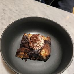 Chocolate bread, pudding... It could've used a little bit of a sauce, but the flavor was excellent
