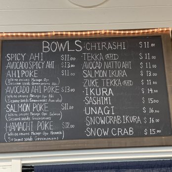 Hawaii Sushi - Menu September 2019 - bowls - Japanese Near Me - Honolulu, Hawaii Hawaii Sushi - Menu September 2019 - bowls - Japanese Near Me - Honolulu, Hawaii