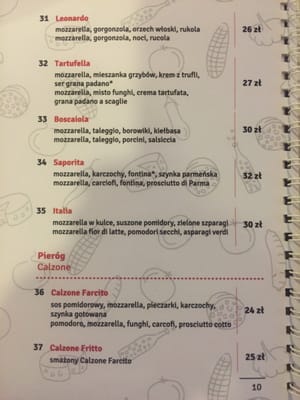 Menu photo 7 Pomodoro Łódź, LD