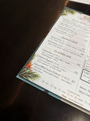 Menu photo 1 The Lock & Key Tapas + Bar Sacramento, CA Menu photo 1 The Lock & Key Tapas + Bar Sacramento, CA